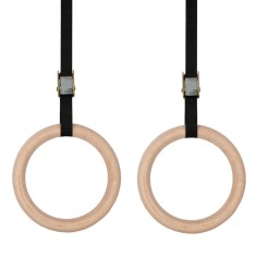 Inele Gimnastica Lemn Sportmann,