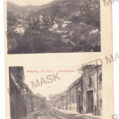 1073 - ORAVITA, Caras-Severin, Romania - old postcard - used - 1908
