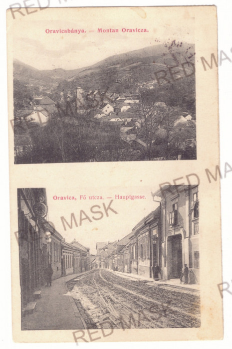 1073 - ORAVITA, Caras-Severin, Romania - old postcard - used - 1908