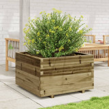 Jardiniera de gradina, 80x80x49,5 cm, lemn de pin impregnat GartenMobel Dekor, vidaXL