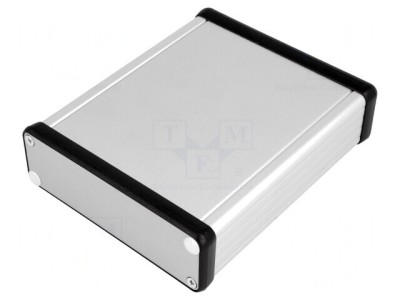 Carcasă aluminiu gri 103x120x30mm foto