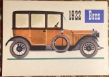 BENZ 1922, CARTE POSTALA VECHE NECIRCULATA/ IMPECABILA STARE
