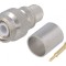 Conector TNC Tată Drept 50&Omega; RG213 Crimpat PTFE Aurit