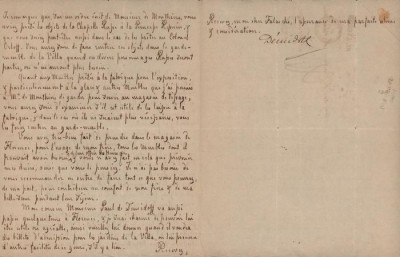 Printul Anatole Demidoff - Autograf scrisoare 1858 foto