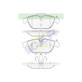 Set placute frana punte spate Mercedes Clasa C, 2007-2014, Clasa E, 2009-2017, GLK-Class, 06.2008-12.2015 Icer IE181900, Spate