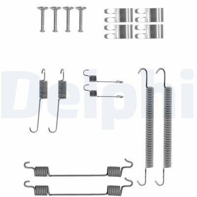DELPHI LY1407 Set accesorii, sabot de frana foto