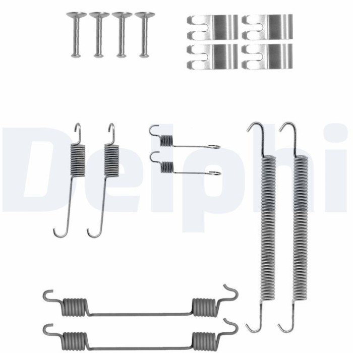 DELPHI LY1407 Set accesorii, sabot de frana