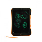 Tableta digitala LCD, pentru scris si desen, Edu Sun, 10.5 inch, Negru-Portocaliu