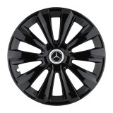 Set 4 Capace Roti, potrivite jantelor de R16, pentru Mercedes-Benz, model delta negru