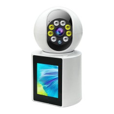 Camera supraveghere Wi-fi, 1080P, Apel video, Rotire, Monitorizare pe Telefon, Activare la Miscare si Sunete