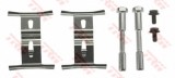 Set accesorii, placute frana AUDI Q7 (4L) (2006 - 2015) TRW PFK503