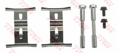 Set accesorii, placute frana PORSCHE CAYENNE (9PA, 955) (2002 - 2010) TRW PFK503 foto