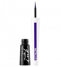 Tus de ochi Maybelline New York Master Ink Liquid Eyeliner, Metallic, 32 Twilight Purple foto