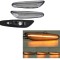 Set lampa semnalizare laterala BMW Seria 1, Seria 3, Seria 5, X3, dynamic indicator; LED; alb; Tuning; cu 6 LED-uri,