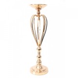 Vaza decor, metal+pvc