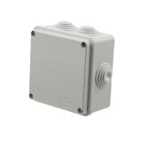 Doza derivatie aparenta Gewiss, 100 x 100 x 50 mm, 6 intrari, IP55