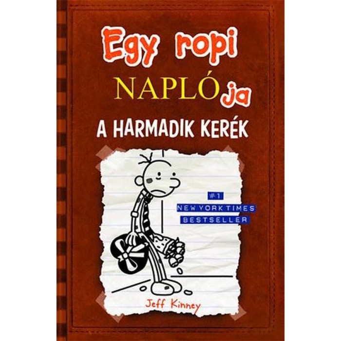 Egy ropi napl&oacute;ja 7. - A harmadik ker&eacute;k - Jeff Kinney