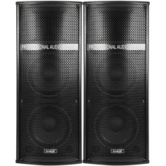 set 2 boxe putere RMS 2x120 W / de ieire 2x250 W / PMPO 4000 W Diametru difuzor/fiecare boxa: 2 woofere x 10 inch(25 cm.) Compatibil MP3, MP4, DVD, TV