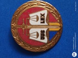 insigna mare Autoritate in JUSTITIE , de colectie