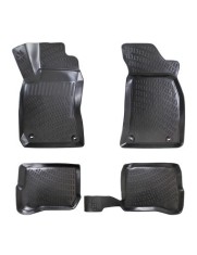 Set covorase auto din cauciuc tip tavita pentru Audi A4 B5 (Typ 8D) 1994-2001