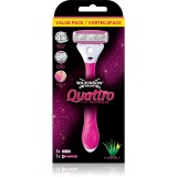 Wilkinson Sword Intuition Quattro for Women aparat de ras rezerva lama 4 pc