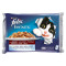 Punga Felix Fantastic - iepure ?i miel in gelatina, 4 x 100g