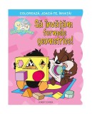 Să &icirc;nvățăm formele geometrice! Colorează, joacă-te, &icirc;nvață! Baby Looney Tunes. - Paperback brosat - *** - Corint Junior