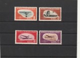 ROMANIA 1953 LP 347 AVIATIA SPORTIVA SERIE MNH