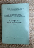 ANTOLOGIE DE TEXTE LITERARE CEHE (SEC XIX )