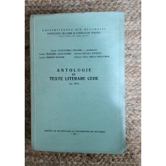 ANTOLOGIE DE TEXTE LITERARE CEHE (SEC XIX )