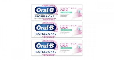 Oral-B Professional Sens&amp;amp;amp;Gum Calm Extra Fresh Fogkr&amp;eacute;m 3x75ml foto