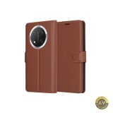 Husa pentru Honor X9c / Magic7 Lite Techsuit Leather Folio Maro