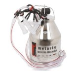 Bidon inox 30 litri pentru sistem fix de muls 2 posturi capre - oi