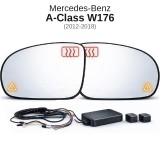 Senzor unghi mort Mercedes-Benz A-Class W176 2012-2018 cu oglinda dedicata
