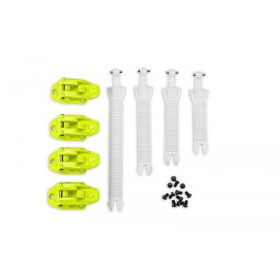 MBS Set catarame pentru cizme Ufo Plast Avior, alb/galben-neon, Cod Produs: BR040WD foto