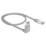 Patch Cord DELOCK Cat 5e SF/UTP 0,5m LSZH Gri 26AWG Cod 83514
