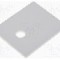 Suport termoconductor ceramic, 25mm x 21mm x 1.5mm - AOS 218 247 1