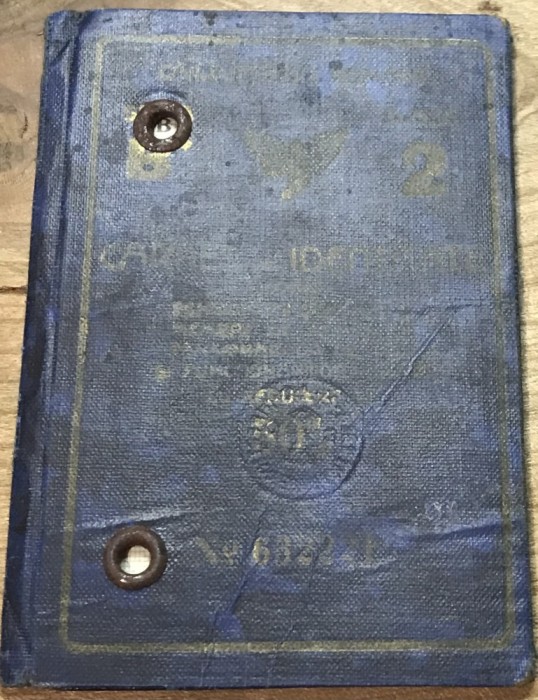 ACTRR01 Act Carnet CFR Interbelic 1930