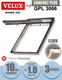 Cumpara ieftin Fereastra mansarda VELUX GPL 3066, dubla deschidere, lemn de pin, 3 sticle