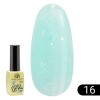 Baza Unghii Rubber Opal Global Fashion 16, 8ml: Cauciucata, Flexibila, Rezistenta, Opalescenta. Baza Constructie Semipermanenta