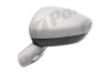 Oglinda exterioara Citroen C5 (Rd/Td), 01.2008-, partea Dreapta, culoare sticla culoare albastra, sticla convexa, carcasa grunduita, cu incalzire, aj