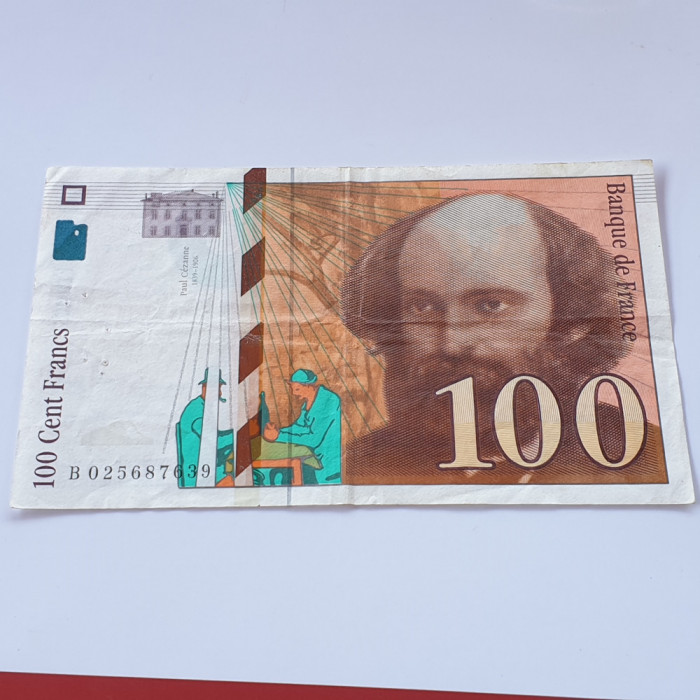 Franța 100 franci / francs 1997