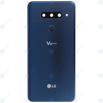 LG V40 ThinQ (LMV405 V405EBW) Capac baterie nou albastru marocan ACQ90510622 foto