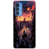 Husa compatibila cu Motorola G51 model The Legend of Zelda Majora s Mask, Silicon, TPU, Viceversa, Transparent, Carcasa