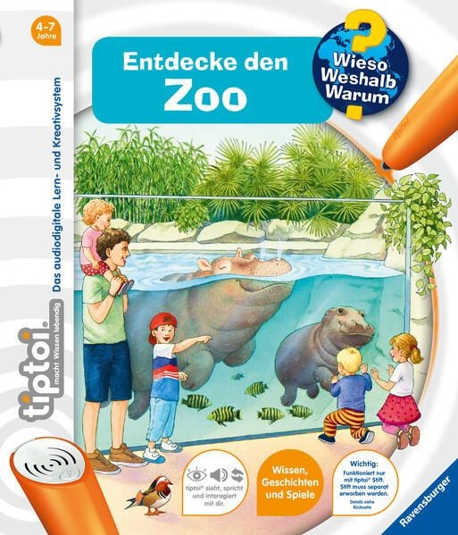 tiptoi&Acirc;&reg; Wieso? Weshalb? Warum? Entdecke den Zoo