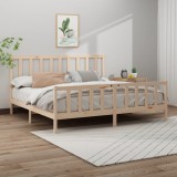 Cumpara ieftin Cadru de pat fără saltea, 180x200 cm, lemn masiv pin