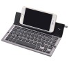 Tastatura Pliabila Super Slim cu Suport pentru Tablete si Telefoane, conectivitate Bluetooth, Compatibila cu Android/iOS/Windows din aliaj de aluminiu, Universal