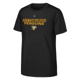 Pittsburgh Penguins tricou de copii Apro Wordmark - Dětsk&eacute; S (6 - 8 let)