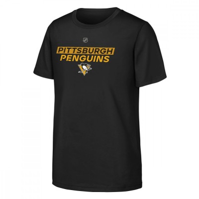 Pittsburgh Penguins tricou de copii Apro Wordmark - Dětsk&amp;eacute; S (6 - 8 let) foto