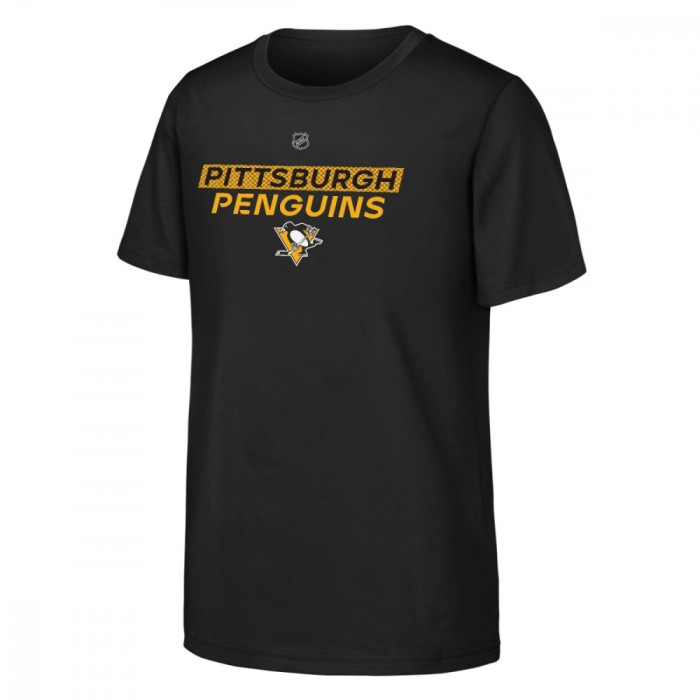 Pittsburgh Penguins tricou de copii Apro Wordmark - Dětsk&eacute; S (6 - 8 let)
